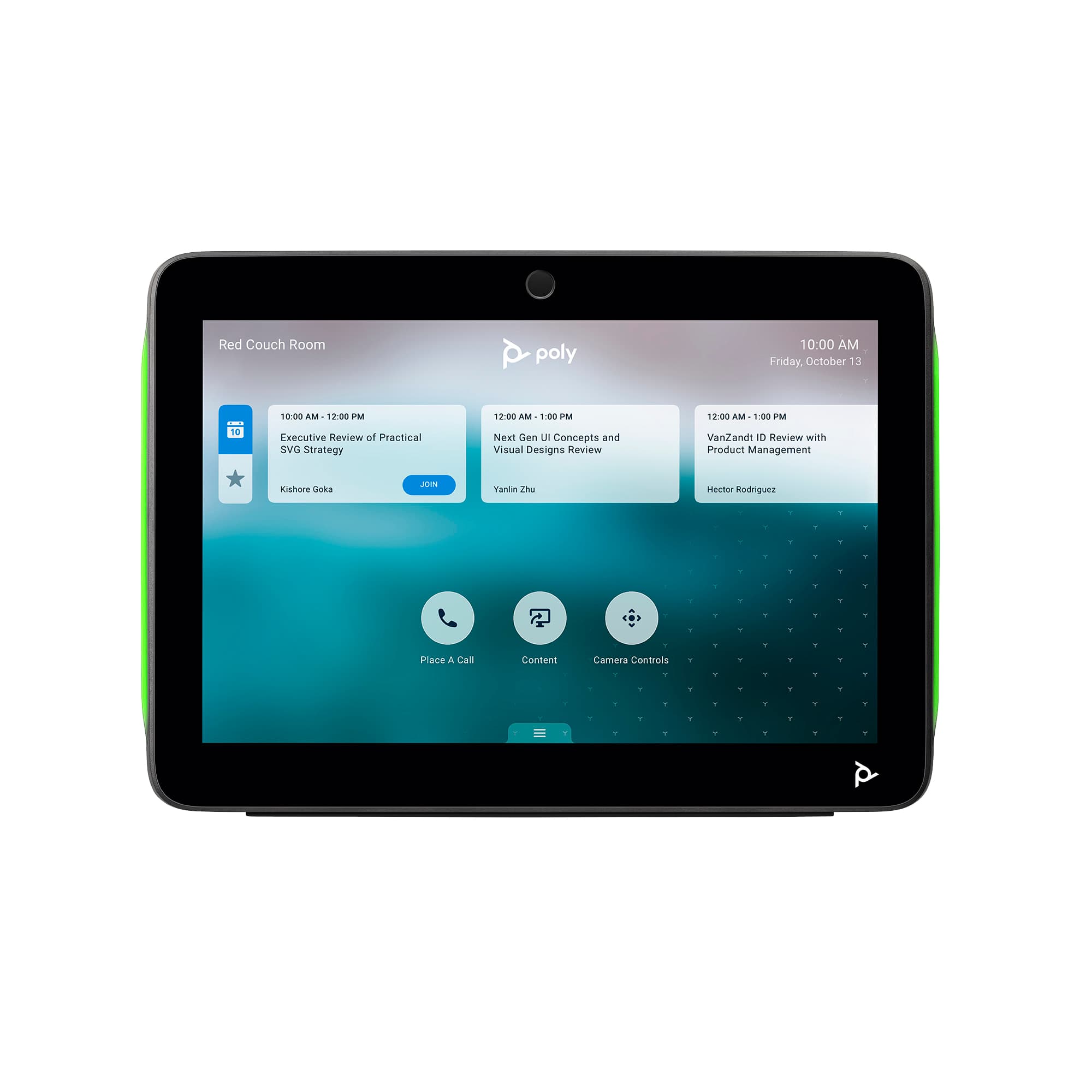 Poly TC10 Black Touch Controller No Radio GSA/TAA No localization